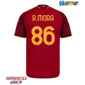 AS Roma Rodrigo Mora #86 Hjemmebanetrøje 2026-27 Kort ærmer
